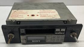 Xr-80 Sony Rare 1985 Vintage Car Radio Stereo Cassette Player - Untested