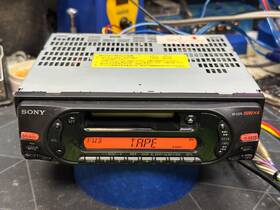 Xr-c370 Sony # Jdm Cassette Deck Md/cd Control Vintage Old School Sq Restored