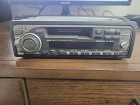 Xr-c6120 Sony Fm/am Cassette Car Stereo Untested