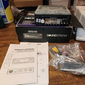 Vdvd-160 Soundstream 12346 Auto Car Multimedia System Cd/dvd Mp3 Great Condition