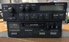 Fao1748 Subaru 1990s Or Early 2000s Factory Radio Cassette Player