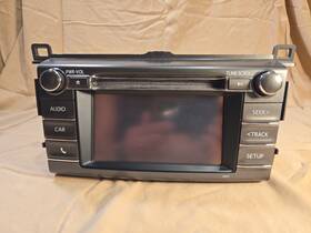 100327 Toyota Rav4 Radio Am Fm Cd Player Read Description For Details
