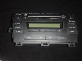 747119 Toyota 2010 - 2011 Prius Radio Plus Cd Player Original
