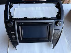 860140-06011 Toyota 2013 2014 Camry Radio Receiver Am Fm Cd Display 57076 Working