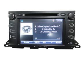 86100-0e290 Toyota 14-19 Highlander Gps Radio Hd Touch Gracenote 51079 86100-0e290 Toyota 14-19 Highlander Gps Radio Hd Touch Gracenote 51079