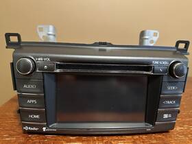 86100-or060 Toyota Rav4 2014 Radio Receiver 100319 . For Parts Only