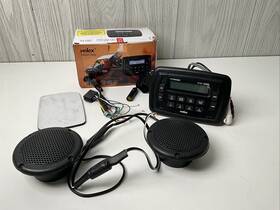 Velex Tech Vx-280 Vx280 Marine Bluetooth Streaming Stereo Radio Am Fm Tuner 4-channel X 45w