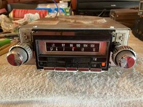 Vintage Lear Jet Stereo Brand A-81g 8 Track Am/fm Car Model New Drive Belt Tested 2 Hours
