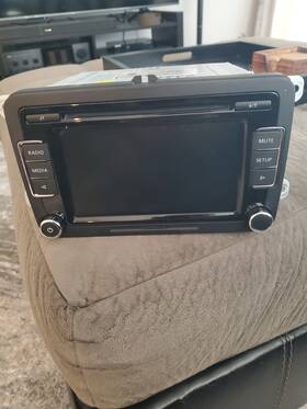 Volkswagen 5k0035190 Passat 3c Mk6 Golf Polo 6r Tiguan 5n Head Unit Radio Screen Stereo