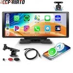 10.26" Portable Apple Carplay Android Auto Fm Bt Touch Screen Radio + Camera. Fixed Price $49.99.