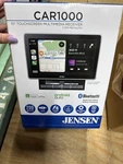 Jensen CAR1000 10" Touchscreen Bluetooth Usb 2 Din Multimedia Receiver - New. Fixed Price $350.00.