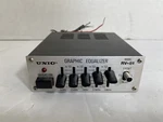 Vintage Unic Graphic Equalizer 5-BAND Car Stereo RV-81 With Box, Excellent. Fixed Price $47.99.
