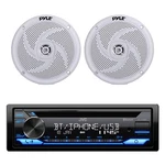 Jvc Bluetooth Marine Cd Stereo Receiver, 2X 5.25" 180W Speakers. Fixed Price $169.49.