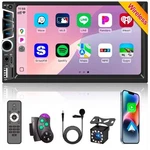 Wireless Apple Carplay Android Auto Double Din Stereo Ips Touchscreen 7032W. Fixed Price $67.62.