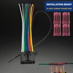 New Wire Harness For Jvc KD-T905BTS KDT905BTS Car Receiver Kit With Connectors. Fixed Price $10.95.