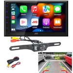 Jvc KW-M690BW 6.8" 1DIN Radio W/ Wireless Carplay, Android Auto/ Bluetooth + Cam. Fixed Price $399.00.