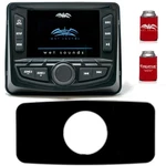 Wet Sounds WS-MC2 With Stinger Marine SEADASH3B 3" Radio Kit Black. Fixed Price $379.99.