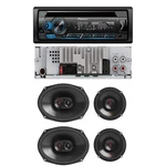 Pioneer DEHS4200BT Cd/am/fm Radio &jbl 6X9 6.5" Front/rear Car Speakers. Fixed Price $316.99.