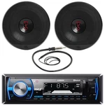 Pyle In-dash Bluetooth Stereo Usb Receiver, Antenna, 2X 6.5" 225W Car Speakers. Fixed Price $125.99.