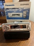 Panasonic CQ-DF402U Spectrum Equalizer Graphics Car Vintage Cd Player Tested. Fixed Price $29.34.
