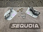 2005-2007 Toyota Sequoia Jbl Stereo Or Base Model Radio Mounting Brackets Screws. Fixed Price $40.00.