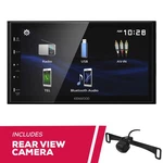 Kenwood DMX129BT 6.8" Digital Multimedia W/ License Plate Backup Camera. Fixed Price $249.00.
