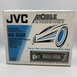 Jvc KD-S550 Detachable Cd Player In Dash Receiver New Box Old Stock. Fixed Price $44.90.