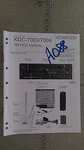 Kenwood KDC-7003 7004 Service Manual Original Repair Book Stereo Cd Player. Fixed Price $22.50.