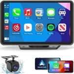 7" Hd Wireless Carplay Screen With Bluetooth Navigation & Backup Camera. Fixed Price $60.51.