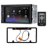 New Pioneer DMH-241EX 6.2" Touchscreen Car Stereo W/ Bluetooth & Backup Camera. Fixed Price $261.99.