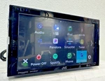 Jvc KW-M750BT Digitial Media Av Receiver Android Apple Carplay 6.8" Stereo Radio. Fixed Price $199.95.