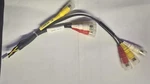 Alpine IVA-W520R Pre-out Connection Cable Lead,aux-in,camera In,aux-out Rca A/v. Fixed Price $30.92.