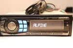Alpine CDA-9856 Receiver, MP3, Sat, Hd Radio, Auxiliary Cable Iphone/ipod. Fixed Price $79.00.