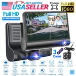 Dual Lens 4-INCH Screen Dash Hd 1080P Car Dvr Rearview Video Recorder Camera. Fixed Price $29.98.