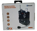 Qfx Portable Pa System Usb/micro-sd Fm Radio BT-90, Bluetooth. Fixed Price $19.99.