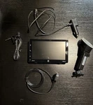Dual DMD7W Dash Mount 7" Touchscreen Monitor W/ Wireless Apple Carplay. Fixed Price $75.00.
