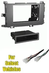 Silver Radio Stereo Install Dash Car Kit + Wire For 2011-2013 2014 Toyota Sienna. Fixed Price $39.95.