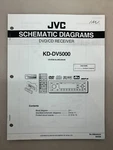 Jvc KD-DV5000 Original Schematics Free Shipping. Fixed Price $10.00.