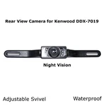New Rear View Camera Backup License Plate Night For Kenwood DDX-7019. Fixed Price $36.90.