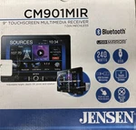 Jensen CM901MIR Touchscreen Multimedia Receiver W/ Mirroring. Fixed Price $300.00.