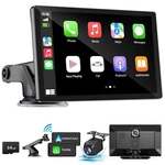 Wireless Apple Carplay Screen For 4K Dash Cam, 9" Portable .... Fixed Price $151.75.