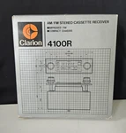 Clarion 4100R Vtg Am/fm Stereo Cassette Receiver Car Audio Radio - New In Box. Fixed Price $299.00.