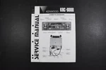 Kenwood KRC-6000 Car Cassette Receiver Service Manual Genuine Original. Fixed Price $14.51.