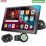 Atoto P9 Android 4+32G 7"PORTABLE Gps Radio 1080P Front Cam Wireless Carplay. Fixed Price $109.99.