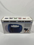 Jc Penney Hand Crank/solar Radio Nos, Blueberry Nib. Fixed Price $24.99.