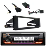 Jvc Cd Bluetooth Receiver, Radio Install Kit, Handlebar Controls (harley 98-13). Fixed Price $285.99.