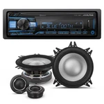 Alpine UTE-73BT Bluetooth Receiver + S2-S40C Type 4" Component Speakers Pair. Fixed Price $219.99.