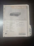 Sony XR-75 Blk Service Manual Original Repair Book Fm/am Cassette Car. Fixed Price $49.99.
