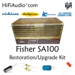 Fisher SA100 Amplifier Restoration Recap Repair Upgrade Rebuild Kit Capacitor. Fixed Price $145.00.
