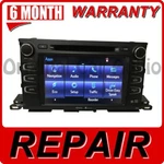 2014 - 2020 Toyota Highlander Oem Navigation Touch Screen Replacement Repair. Fixed Price $249.00.